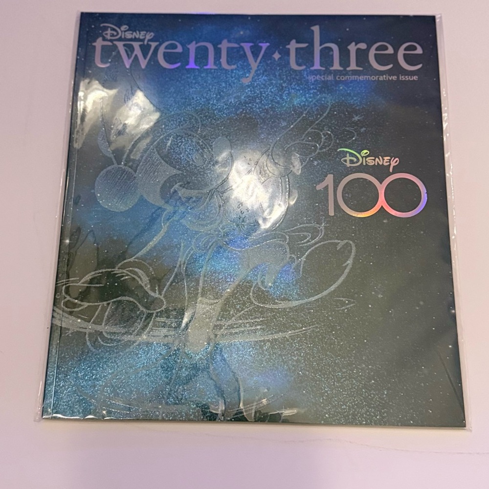 Disney Blue and Silver 100th Commemorative Cover